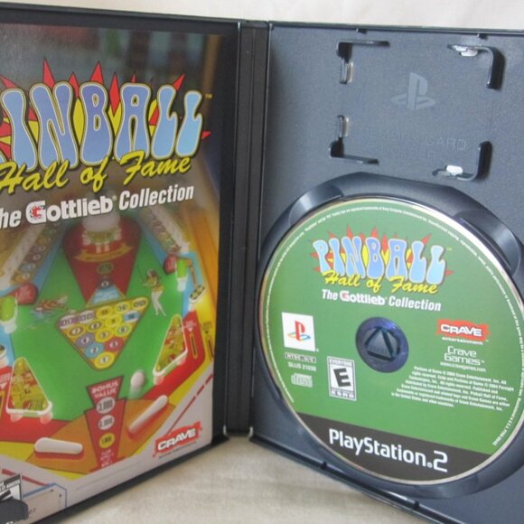 Playstation 2 / PS2 Video Game: Pinball Hall of Fame- Gottlieb Collection {Blue) - Picture 2 of 4